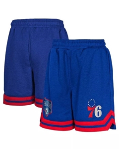 Большие шорты из флиса с каплевидным вырезом Philadelphia 76ers для мальчиков и девочек Outerstuff