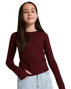 Лонгслив, цвет dunkelrot Converse