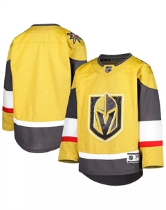 Золотая альтернативная премьер-майка Vegas Golden Knights 2021/22 для старших мальчиков и девочек Outerstuff