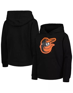 Толстовка с капюшоном с логотипом основной команды Baltimore Orioles для больших мальчиков и девочек Outerstuff