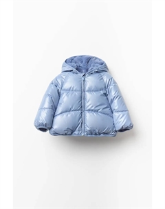 Двустороннее блестящее пальто, синий Сфера