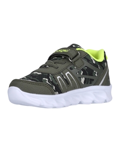 Низкие кроссовки Velund, цвет 3038 Olive Night Zigzag