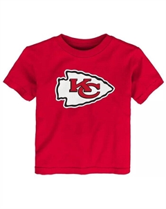 Красная футболка с логотипом начальной школы Kansas City Chiefs для малышей Outerstuff