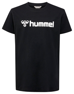 Футболка S/S Hmlgo 2.0 Logo S/S Kids, черный Hummel