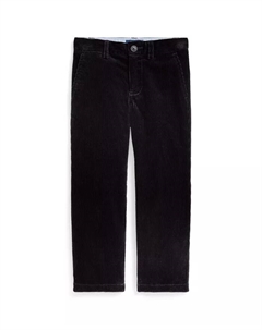 Прямые вельветовые брюки для малышей и мальчиков, черный Polo ralph lauren