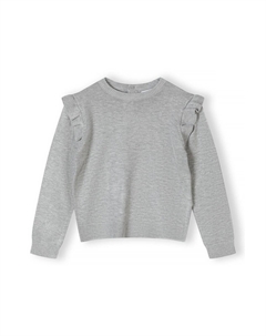 Пуловер Rundhals 12JUMPER 1, серый Minoti