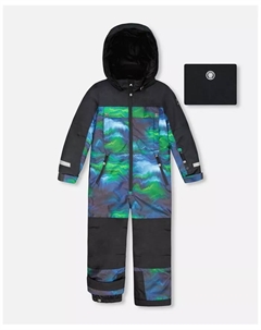 Детский комбинезон Teknik Aurora Borealis для мальчиков (для малышей и детей), синий Deux par deux