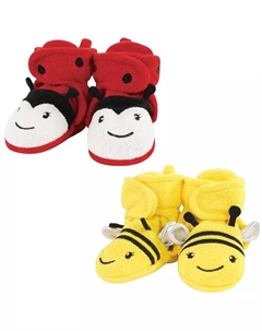 Пинетки из флиса для девочек, красный Hudson baby