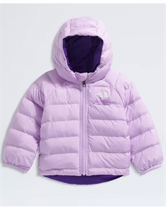Детская двусторонняя куртка с капюшоном Perrito для мальчиков и девочек, фиолетовый The north face