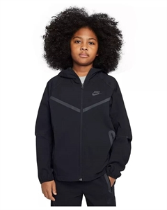 Технологичная тканая куртка для подростков, красный Nike