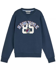 Графический свитшот для мальчиков 8-16 лет, синий Scotch&soda