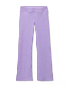 Активные ребристые леггинсы-клеш для девочек, фиолетовый Lands' end