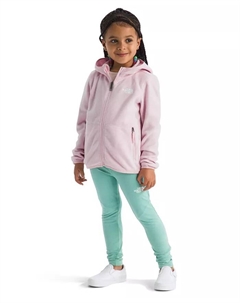 Детская толстовка Glacier с молнией для малышек и девочек, розовый The north face