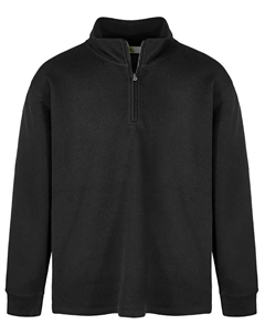 Кофта с молнией на четверть для мальчиков маленьких и больших размеров, черный Epic threads