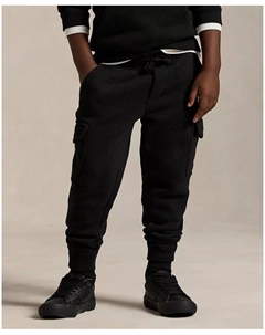 Детские и мальчиковые флисовые карго-джоггеры, черный Polo ralph lauren