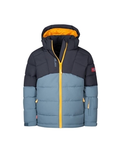 Зимняя куртка Gryllefjord, цвет black/steel blue Trollkids