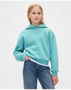 Детская толстовка с капюшоном, светло-зеленый Gap