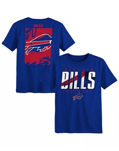 Футболка с постером Royal Buffalo Bills для дошкольников Outerstuff