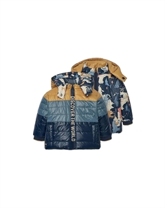 Парка Reversible, синий Boboli