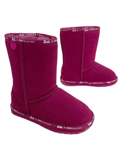 Ботинки Barbie Wallaby Lo, розовый Emu australia