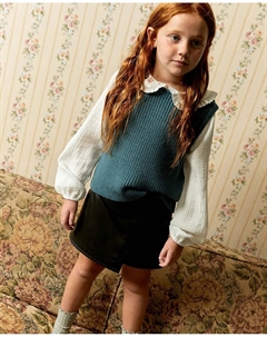 Трикотажная блузка, синий Сфера