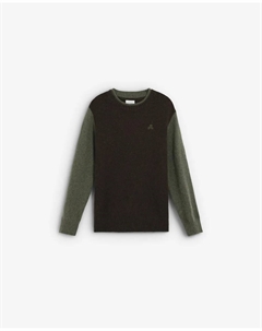 Детский вязаный джемпер с длинными рукавами контрастного цвета Scalpers