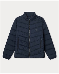 Детское стеганое пальто, темно-синий Hackett