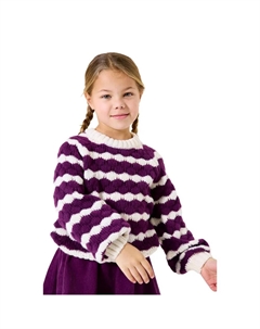 Свитер J54444, фиолетовый Garcia