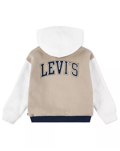 Мальчиковая куртка-бомбер Varsity с молнией на 2-7 лет, загар/бежевый Levi's®