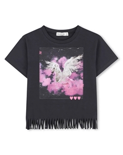 Футболка с коротким рукавом U21230, серый Billieblush