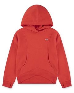 Толстовка с капюшоном и отверстиями для больших пальцев Batwing Patch для девочки, красный Levi's®