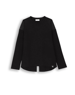 Толстовка T-Shirt mit langen Ärmeln, черный Coccodrillo