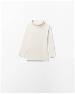 Футболка с воротником-гольф, светло-бежевый Сфера