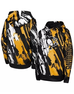 Детская худи Pittsburgh Penguins Master Snipe черного цвета Outerstuff
