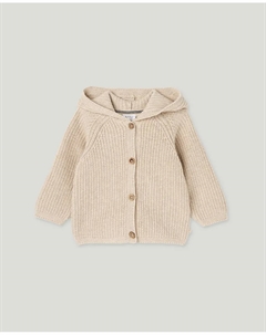 Однотонная вязаная кофта для маленького мальчика, светло-серый Baby el corte inglés