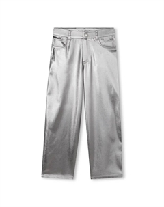 Девичьи брюки однотонного серого цвета Zadig&voltaire