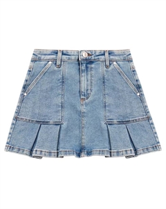 Большие девочки растягивающая джинсовая юбка, синий Guess