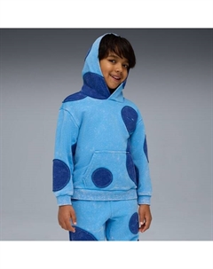 Детская толстовка с капюшоном Fenty X X Smurfs, синий Puma