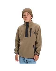 Детская флисовая кофта No Destination Hz, коричневый Quiksilver