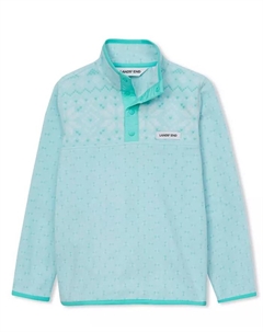 Детская флисовая куртка на молнии Anyweather, синий Lands' end