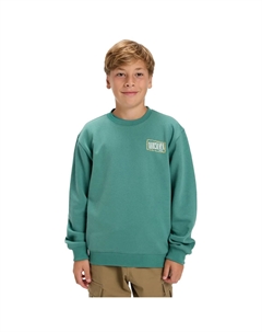 Детская флисовая кофта с принтом, зеленый Quiksilver