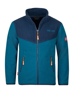 Флисовая куртка Oppdal XT, синий Trollkids
