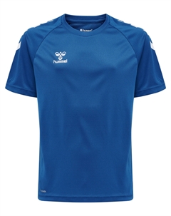 Футболка S/S Hmlcore Xk Core Poly S/S Kids, цвет TRUE BLUE Hummel