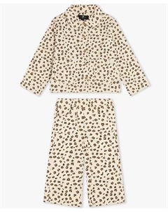 Детский комплект для девочек: куртка и штаны, загар/бежевый 7 for all mankind