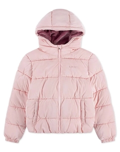 Стеганая куртка высокого веса Shiny для девочки, розовый Levi's®