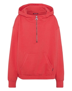 Пуловер с капюшоном, красный Chiemsee