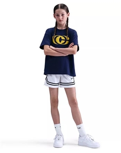Мальчики и девочки 7-20 Caitlin Clark Basketball Max90 Футболка, синий Nike