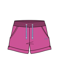Шорты для девочек KID G SHORT PANT 32D8205 Cmp
