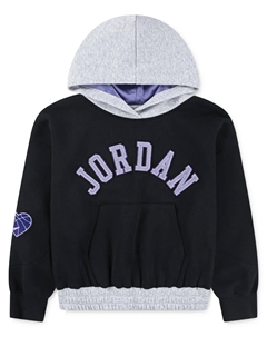 Худи Blue Jeans & Bling для девочки, черный Jordan