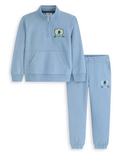 Мальчики 4T-7 комплект из 2 предметов: толстовка с длинным рукавом и спортивные брюки, синий Scotch&soda